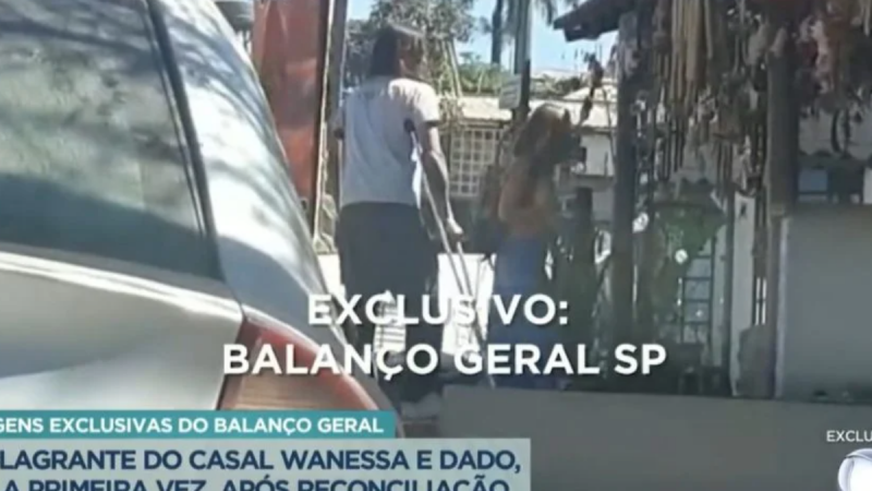 Dado e Wanessa são vistos juntos pela primeira vez após reconciliação