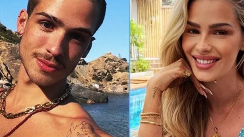 Após boatos de namoro com Xamã, Yasmin Brunet fica com João Guilherme em festa de Luísa Sonza