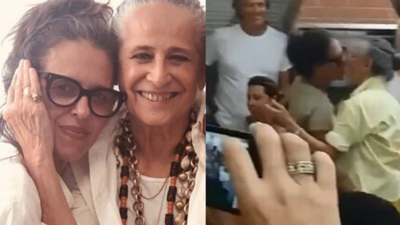Vídeo que mostra beijo de Maria Bethânia e mãe de ator do Porta dos Fundos viraliza na web