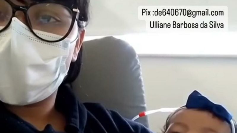 Criança do interior de Alagoas nasce com metade do coração e mãe pede ajuda para custear tratamento