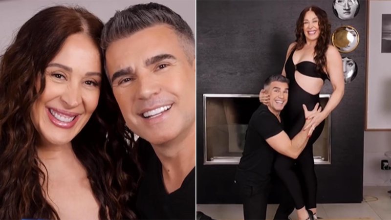 Aos 55 anos, Claudia Raia está grávida do 3º filho