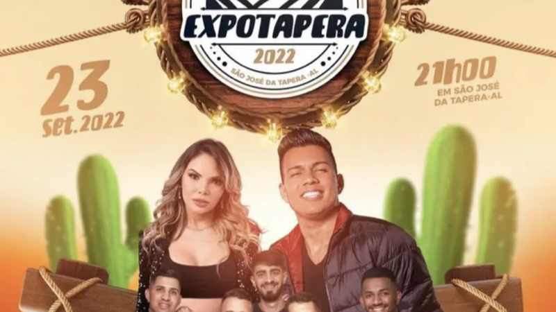 Expotapera 2022 promete ser a grande atração no Sertão de AL a partir desta 4ª