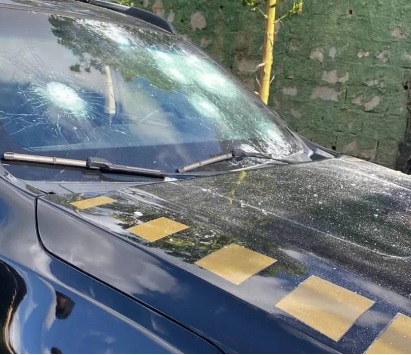 Veja as fotos da viatura da Polícia Federal após ataque de Jefferson
