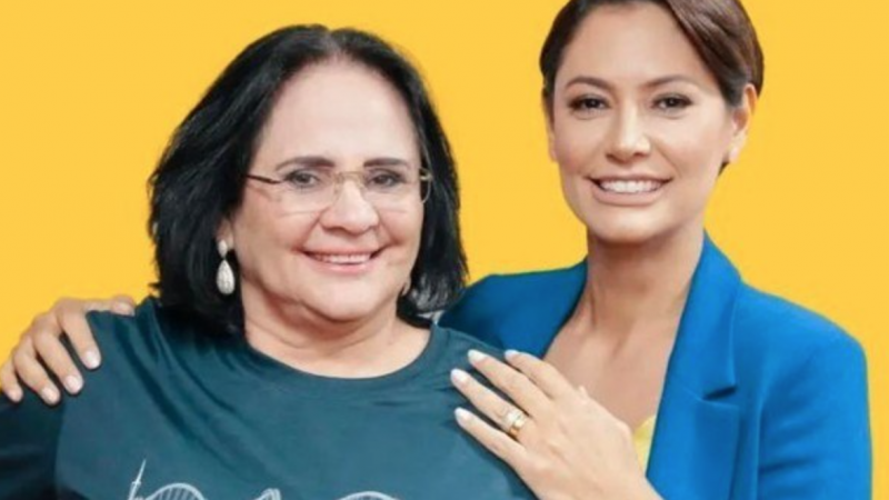 Michelle Bolsonaro e Damares Alves vêm a Maceió neste sábado para evento religioso