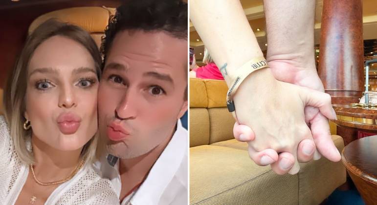 Pedro Leonardo faz viagem romântica com a mulher após separação repentina