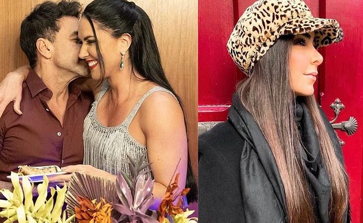 Noiva de Zezé di Camargo posta indireta para nora do cantor e ele responde