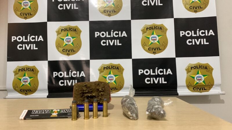 Troca de Tiros na Grota do Mucambo, Benedito Bentes: Polícia Apreende Drogas e Munições