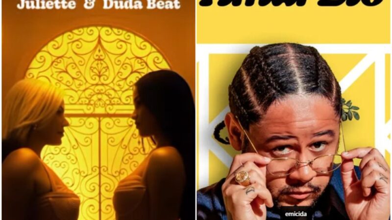 Juliette e Duda Beat acusadas de plagiar “AmarElo” de Emicida: Entenda a polêmica
