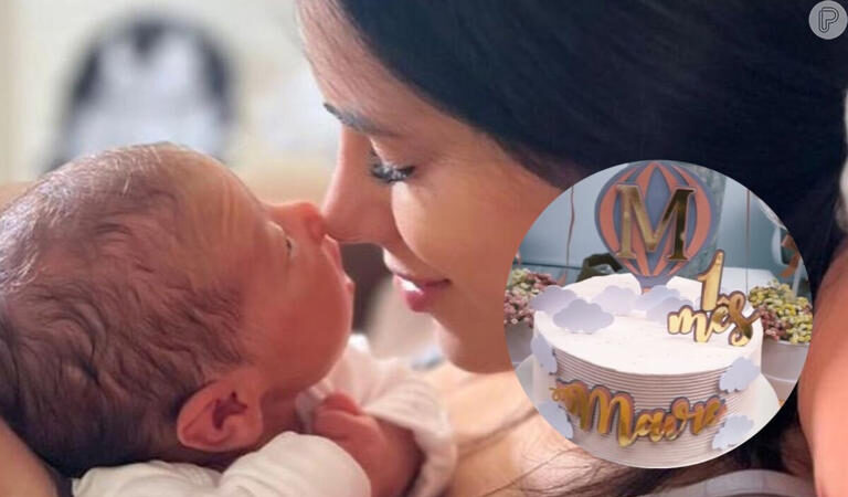 Neymar se reúne a Bruna Biancardi para um mês da filha, Mavie, e web reprova festa reservada: ‘Brega’