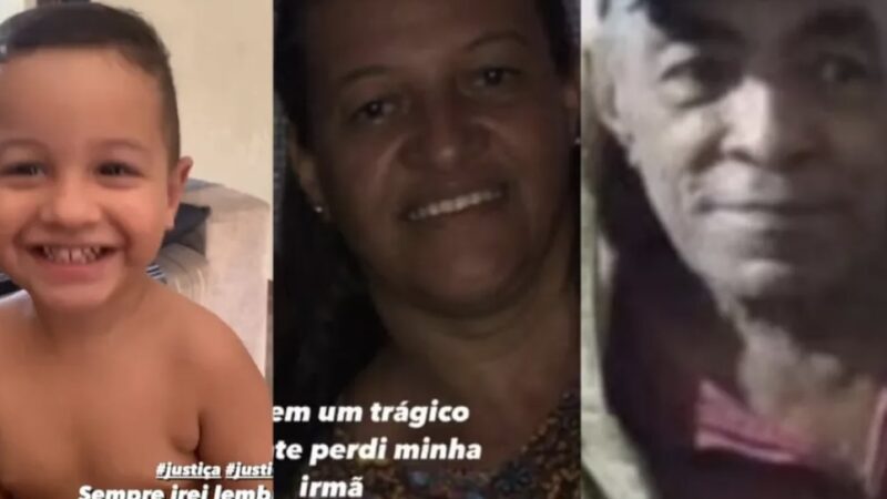 Vítimas de colisão em Arapiraca eram da mesma família; parentes cobram justiça