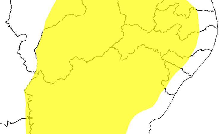 Inmet emite alerta amarelo para 35 cidades de AL com baixa umidade do ar