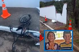 Tragédia em MG: Irmãos de 8 a 9 anos morrem após acidente de bicicleta