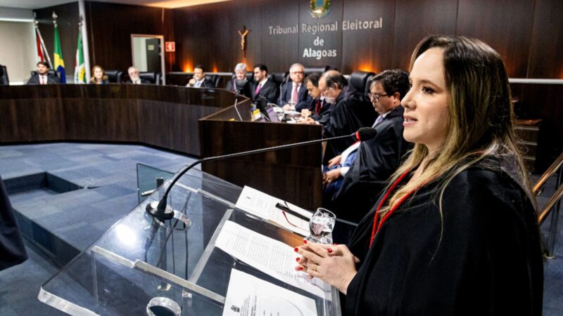 Natália von Sohsten toma posse como desembargadora eleitoral