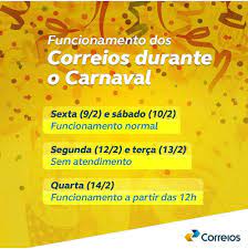 Confira o funcionamento dos correios em Alagoas durante o carnaval
