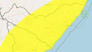 Inmet emite alerta de chuvas intensas em todos os municípios de Alagoas