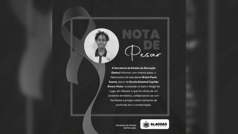 Jovem de 12 anos falece após sofrer choque elétrico com secador de cabelo