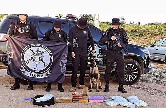 Passageira de Ônibus é Detida com Mais de 10 kg de Drogas em Delmiro Gouveia