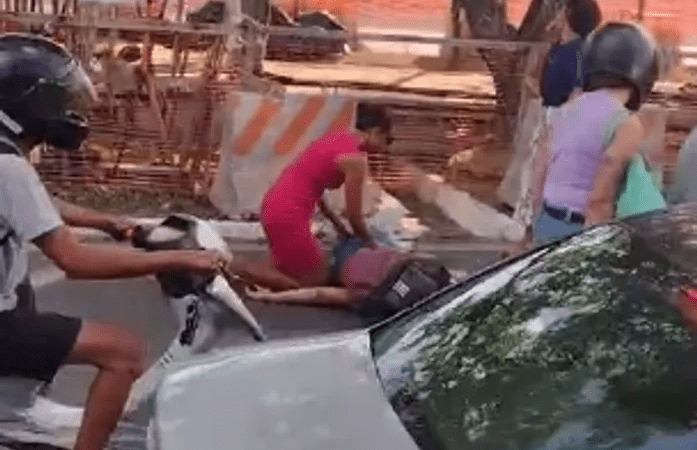 Mulher falece após colisão entre carro e motocicleta na parte alta de Maceió