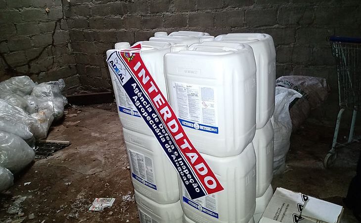 FPI do Rio São Francisco apreende quase 500 litros de agrotóxico comercializados irregularmente