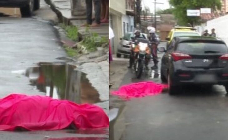 Mulher morre após passar mal na rua e ser atropelada, em Maceió