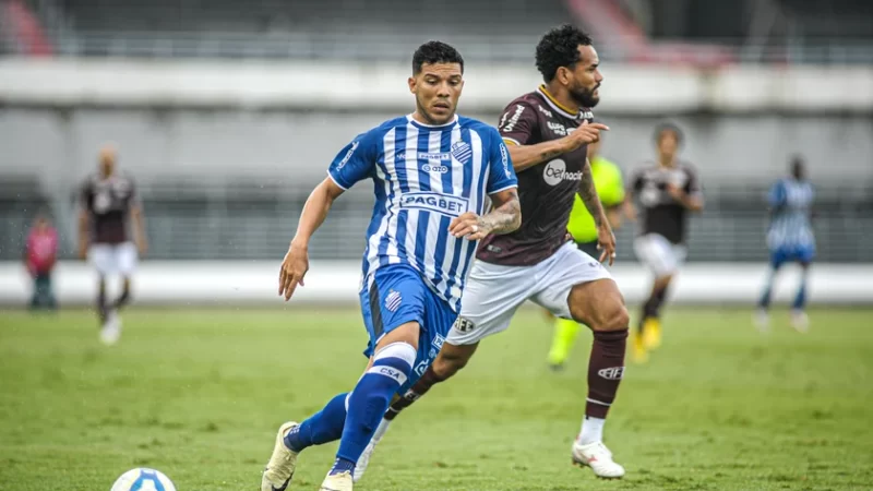 CSA empata com a Ferroviária em Maceió e deixa zona de rebaixamento da Série C