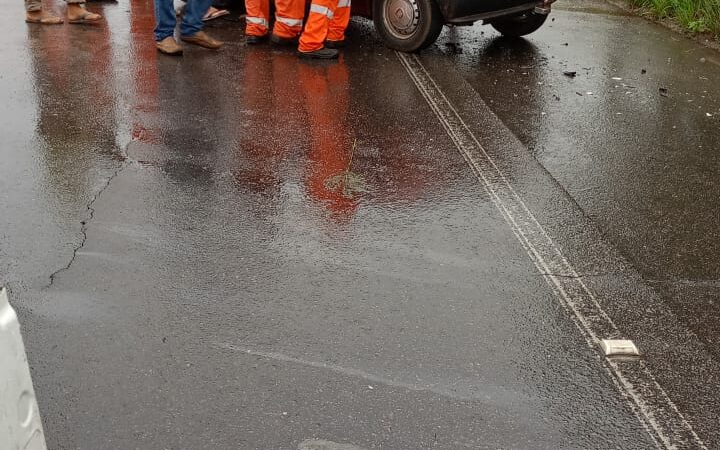 Colisão frontal entre veículos deixa vítimas na BR-316 em Palmeira dos Índios