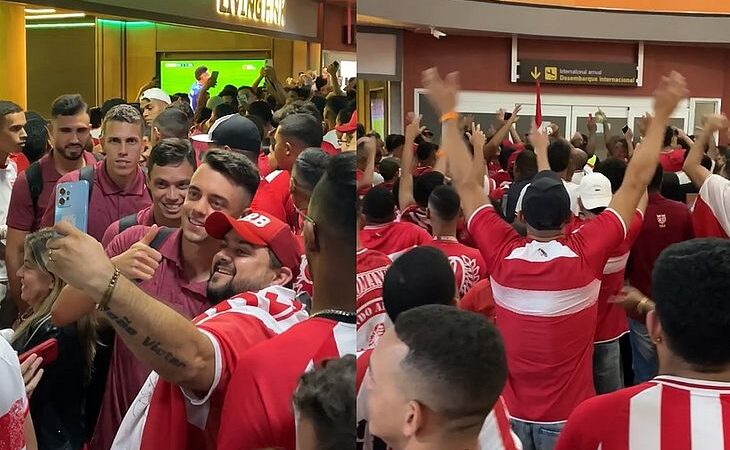 CRB na final da Copa do Nordeste: veja festa em aeroporto, entrevistas e milhões em jogo