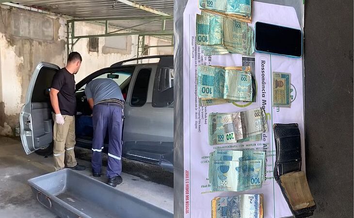 Homem é encontrado morto com mais de R$ 5 mil em espécie dentro de carro, no Centro de Maceió
