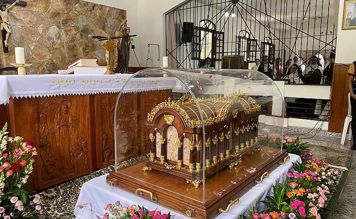 Relíquias de Santa Teresinha chegam a Maceió neste sábado (18)
