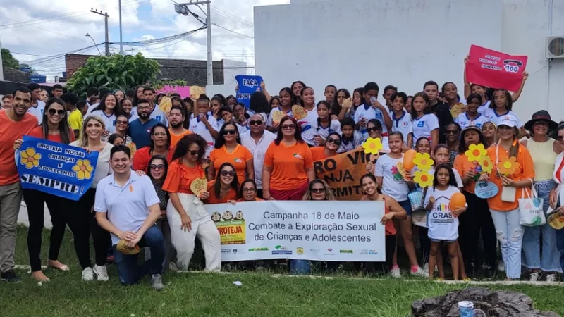 Caminhada em Maceió alerta sobre exploração e abuso sexual de crianças