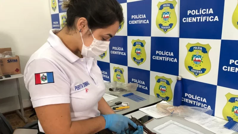 Instituto de Criminalística de Maceió examina mais de 500 armas em três mutirões