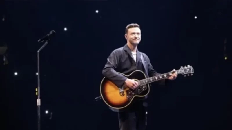 Justin Timberlake desabafa em show após prisão por embriaguez
