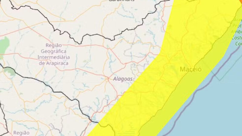 AL tem previsão de mais chuvas; veja lista de cidades
