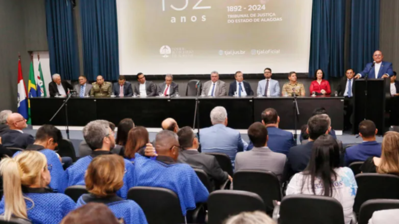 Tribunal de Justiça de Alagoas celebra 132 anos com solenidade