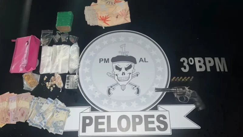 PM monta cerco em casa na cidade de Arapiraca e prende suspeito de homicídio