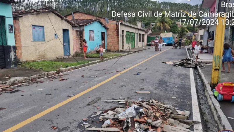 Meteorologista descarta ocorrência de vendaval ou tornado em Matriz de Camaragibe