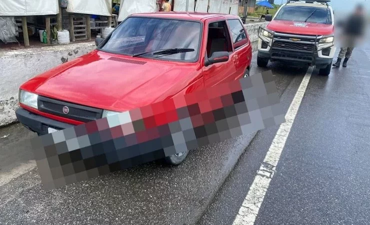 Suspeito com mandado de prisão em aberto é detido durante blitz na AL 101