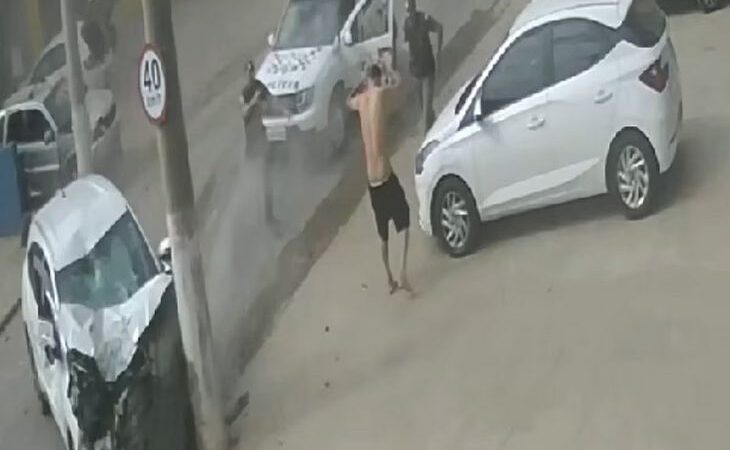 Homem atropela e mata pai e filha após furar abordagem policial