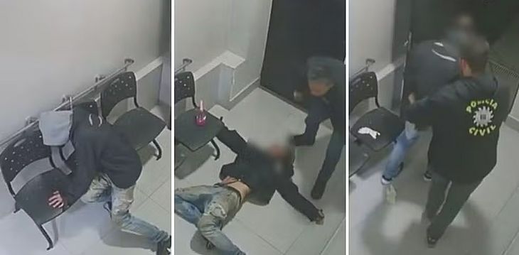 Preso tem mal súbito em delegacia e é reanimado por policiais