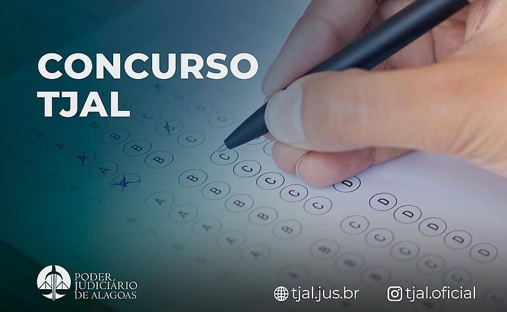 Quase 20 mil candidatos fazem concurso do TJAL no próximo domingo (14)