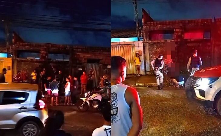 População acusa homem de assalto e o espanca; PM não encontra indícios de crime