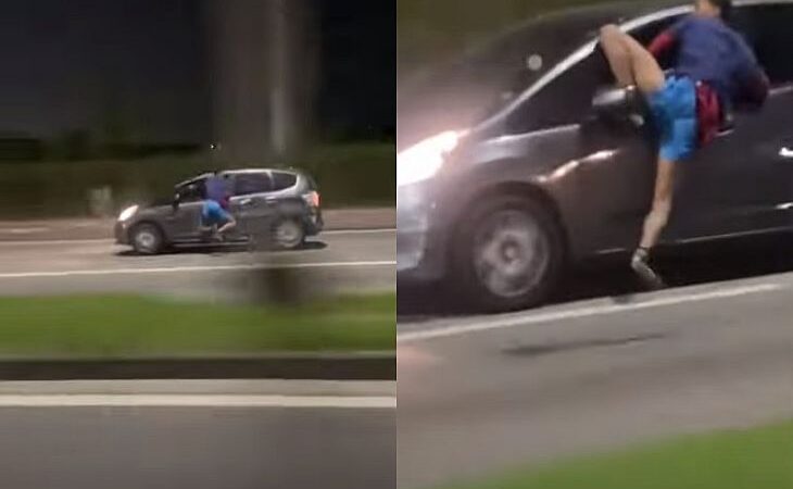 Homem que disse ter arrastado suposto ladrão em carro vai responder por falsa comunicação de crime