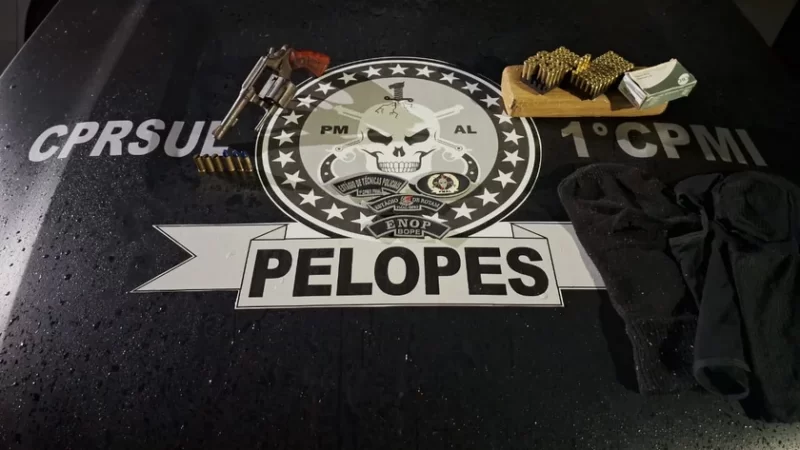 PM apreende mais de dois quilos de drogas e 100 munições durante ações em Maceió e Jequiá da Praia