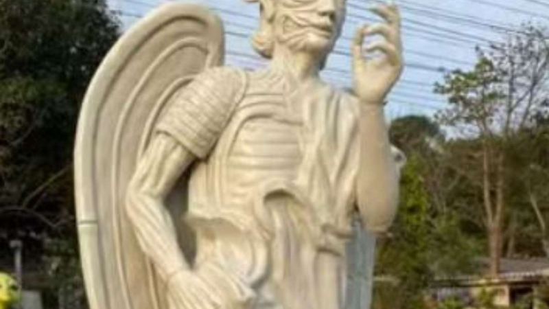 Santuário para Lúcifer terá estátua com mais de 5 metros no RS