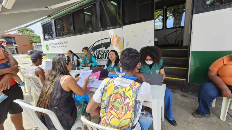 Defensoria Pública realiza ações voltadas à população em situação de rua em Palmeira dos Índios