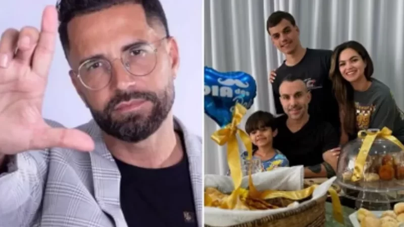 Filha de Latino ignora cantor e homenageia padrasto no Dia dos Pais