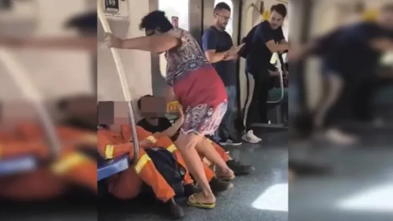 “Não é porque a gente é gari que é sujo”, diz homem agredido no metrô