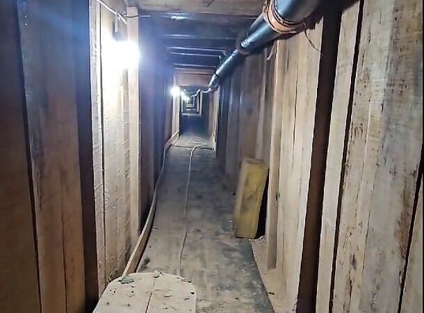 Entregador vai estacionar carro e descobre túnel que seria usado para roubo a banco