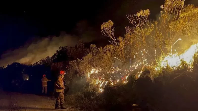 Bombeiros do Rio combatem 460 focos de incêndio em um dia