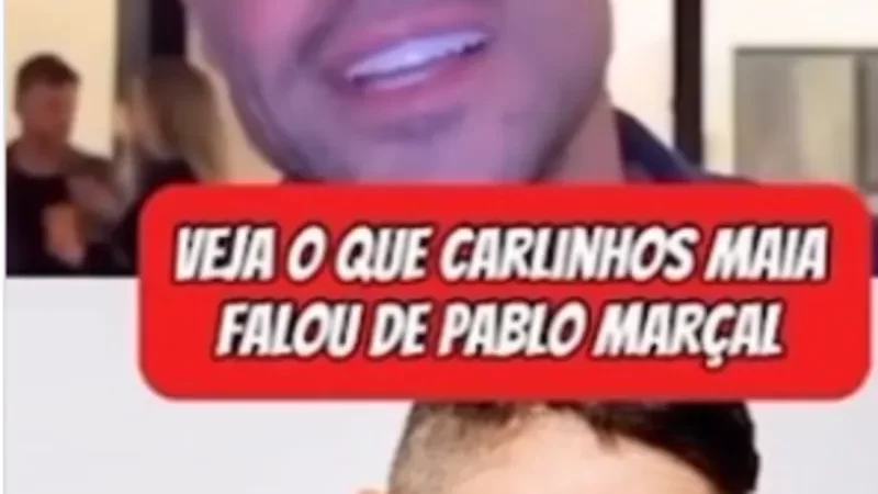 Carlinhos Maia fala sobre Pablo Marçal: ‘Quero falar mal, mas a energia é boa’